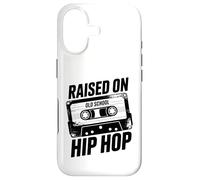 Old School Hip Hop Cassette surélevée sur Le Rap Vintage des années 90 Coque pour iPhone 17