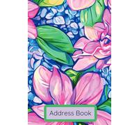 Old School, Like Grandma Uses - Address Book - Pretty Flowers: 6X9 inches (4 entries per page and 5 pages per letter)
