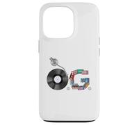 Old School OG Hip Hop Head Vinyle CD Bandes 80s 90s WT Coque pour iPhone 13 Pro