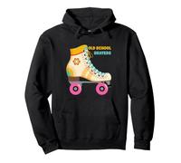 Old School Patineurs à roulettes rétro Vintage années 70, 80, 90 Sweat à Capuche
