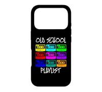 Old School Playlist Cassettes rétro Cassettes Mixtapes Musique Coque pour iPhone 17 Pro