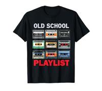 Old School Playlist Cassettes Vintage des années 80 T-Shirt