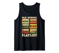 Old School Playlist - Rétro années 80 Throwback Vintage Party Débardeur