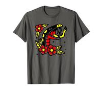 Old School Tattoo American Traditional Flash Tatouage Serpent Tatoué T-Shirt