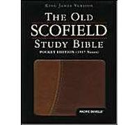 Old Scofield Study Bible-Kjv-Pocket