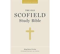 Old Scofield Study Bible-Kjv-Standard