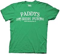 Old Skool Hooligans It's Always Sunny in Philadelphia T-Shirt - Paddy's Pub Green 100% Officiel (M)