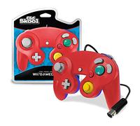 Old Skool Wired Nintendo Gamecube / Wii Compatible Controller (Red/Blue)