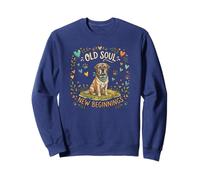 Old Soul New Beginnings Mastiff Cute Rescue Dog Sweatshirt