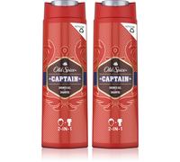 Old Spice Captain gel de douche pour homme 2x400 ml