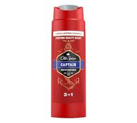 Old Spice Captain Gel douche et shampoing pour homme 400 ml, 1 Pièce