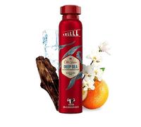 Old Spice Deep Sea Déodorant pour homme en spray ml, sans aluminium, parfum de qualité longue durée, fraîcheur 48h, anti-marques blanches et taches jaunes