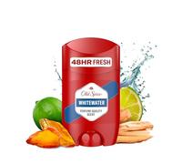 Old Spice Whitewater Déodorant en stick pour homme, 50 ml, fraîcheur 48 h, parfum longue durée, 0 % sels d'aluminium, pas de taches sur le noir et le blanc, fabriqué à partir de 50 % de plastique