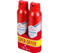 Old Spice déodorant en spray DUO 2x150ml eau blanche