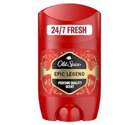 Old Spice Epic Legend Déodorant en stick pour homme 50 ml Fraîcheur 24/7 à usage quotidien Parfum longue durée de qualité Parfum Protection contre les odeurs Sans sels d'aluminium