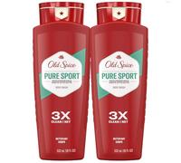Old Spice - Gel de bain haute résistance pour homme, arôme sportif pur, 24 onces liquides (lot de 2)