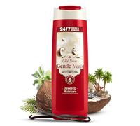 Old Spice Gel douche et shampooing 3 en 1 Super noix de coco et vanille, 400 ml, nettoyage du visage et des cheveux
