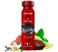 Old Spice Night Panther Déodorant pour homme en spray 48 h sans sels d'aluminium sans résidus blancs et taches jaunes 150 ml