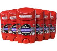 Old Spice Night Panther Déodorant Stick Homme 50 ml, Fraîcheur 48H, 0% Sels d'Aluminium, Anti-Traces Blanches et Taches Jaunes x6