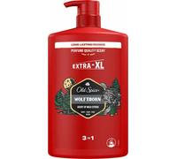 Old Spice Night Panther Gel douche et shampooing pour hommes 1000ml 3-en-1 lavage cheveux-visage-corps Senteur parfumée fraîche et durable