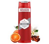Old Spice Oasis Shampooing 3 en 1 multi-usages pour cheveux, visage et corps, 400 ml, fraîcheur longue durée, parfum de qualité parfumée, nettoyage en profondeur