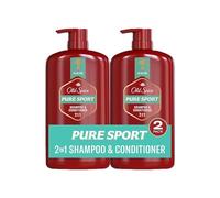 Old Spice Pure Sport Shampooing et après-shampoing 2 en 1 pour homme, lot de 2, citron, 58,4 ml