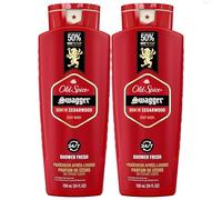 Old Spice Red Collection Swagger Scent with Cedarwood, Men's Body Wash, 24 oz (Pack of 2)