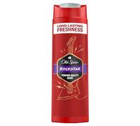 Old Spice Rockstar Gel douche et shampooing 3 en 1 pour homme, 400 ml, parfum frais et durable de qualité parfumée, nettoyage en profondeur pour les cheveux et le visage, sensation douce sur la peau