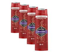Old Spice Tomorrowland Special Edition Gel douche et shampoing 3 en 1 250 ml pour les cheveux des hommes, visage et corps, fraîcheur durable, parfum de qualité parfumée, nettoyage en profondeur