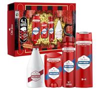 Old Spice Whitewater Coffret cadeau avec déodorant en spray, déodorant, gel douche et lotion après-rasage