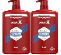 Old Spice Whitewater Gel Douche et Shampooing pour Hommes 1000 ml, Formule 3 en 1 Universelle pour Laver le corps, les Cheveux et le Visage, Fraîcheur Durable, Parfum de Qualité Parfum, Nettoyage en