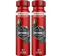 Old Spice Wolfthorn Déodorant Spray Parfumé pour tous les jours 150ml 2pcs