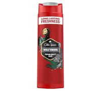 Old Spice Wolfthorn Gel douche 3 en 1 pour cheveux, visage et corps, 400 ml, fraîcheur durable, parfum de qualité parfumée, nettoyage en profondeur