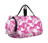 Old Style Adventure Peach Design Sac de gym mignon pour enfants avec compartiment à chaussures Sac de sport multifonctionnel pour voyage, sport, fitness et entraînement bolsos deportivos para mujer