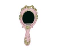 Old Styles Verre de beauté portable Durabilité Cadre en résine Réflexion claire Solution portable pour les amateurs de maquillage Portable Compact Vanity Glass