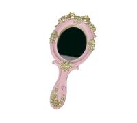 Old Styles Verre de beauté portable Durabilité Cadre en résine Réflexion claire Solution portable pour les amateurs de maquillage Verre cosmétique en résine rétro