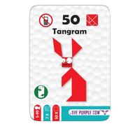 Old Teddys / The Purple Cow 3958-50 Tangram, Jeu de logique de Voyage. Plus de 5 Ans