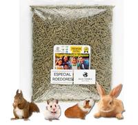 OLD TERRA NATURAL Mezca Mix Nourriture premium pour lapins | Nutrition super équilibrée pour une santé optimale | Idéal pour cochons d'Inde et autres rongeurs | Sac Zip Conserve Fraîcheur | 1 kg