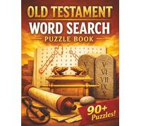 Old Testament Word Search Puzzle Book: Word Search with Easy to Read Print about Bible, Culture , Scriptures and More | 8.5x11 inches, 200 pages | 100 ... for Vacations, Holidays and Leisure Times