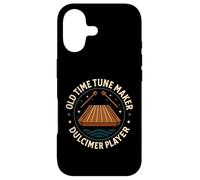 Old Time Tune Maker Dulcimer Player Emblème Coque pour iPhone 17