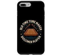Old Time Tune Maker Dulcimer Player Emblème Coque pour iPhone 7 Plus/8 Plus