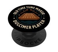 Old Time Tune Maker Dulcimer Player Emblème PopSockets PopGrip Adhésif