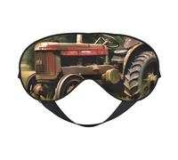 Old Tractor Photoes Farm Ombre à paupières super douce et confortable avec sangle réglable zéro pression oculaire