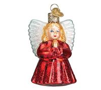 Old World Christmas Collection Glass Blown Ornaments for Christmas Tree Baby Angel