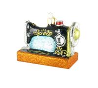 Old World Christmas Décoration en Verre soufflé, pour Sapin de Noël, Motif Machine à Coudre