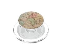 Old World Map Phone Cover Case Map of The World PopSockets PopGrip pour MagSafe