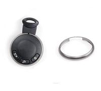 Oldbones Bague de rechange en aluminium pour clé intelligente R55 R56 R57 R58 R59 R60 en graphit argenté
