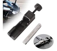 Oldbones Outil d'écart de bougie d'allumage avec jauge d'épaisseur - Outil universel pour bougie d'allumage compatible avec la plupart des bougies d'allumage de 10 mm, 12 mm, 14 mm, 16 mm (noir)