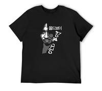 Oldboy South Korean Movie Men's T Shirt O-Neck Funny Tee Short Sleeve Black L