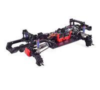 OLDDO Cadre de châssis de Transmission RC à 2 Vitesses, 313mm, avec axe de Portail différentiel, adapté aux pièces de Voiture sur chenilles Traxxas TRX-4 1/10(Without Tires)